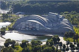 柳州奇石展覽館-鋁單板、條形鋁天花板、鋁格柵吊頂