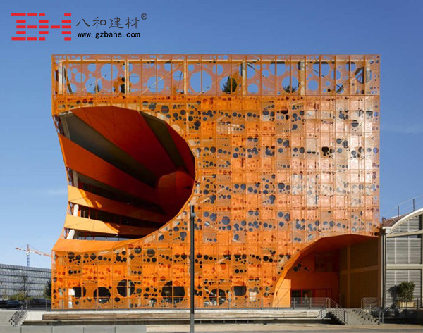 世界建筑文化之旅 法國里昂橙色立方體 世界建筑文化之旅 法國里昂橙色立方體