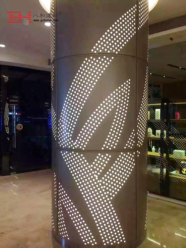 這樣的包柱鋁單板你喜歡嗎？2